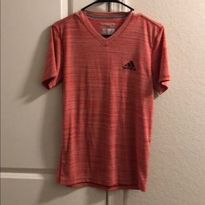 Adidas men’s size small red climalite tee